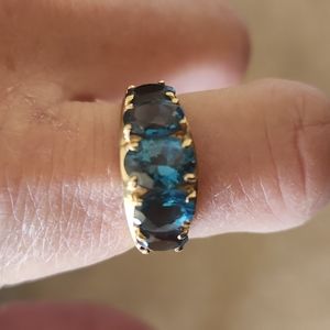 Blue Topaz Ring